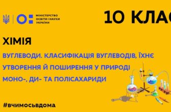 Хімія. Вуглеводи. Класифікація вуглеводів, їхнє утворення й поширення у природі