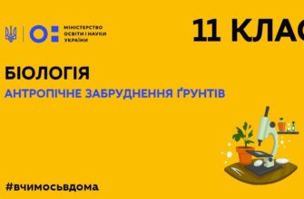 Біологія. Антропічне забруднення ґрунтів