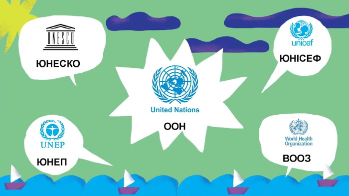ООН - міжнародна організація охорони навколишнього довкілля.