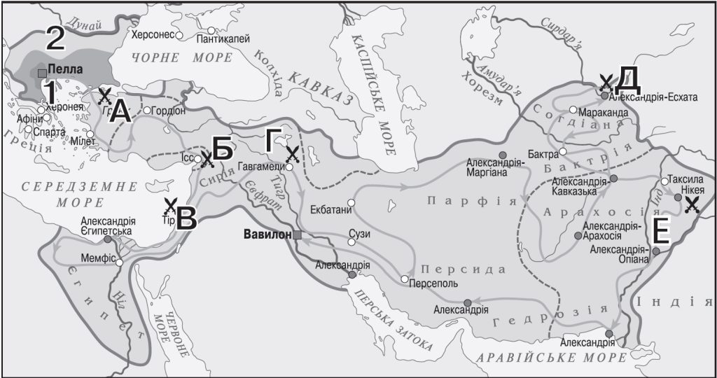 Узагальнення з теми «Давня Греція та її сусіди». Історія – 6 клас. Бандровський