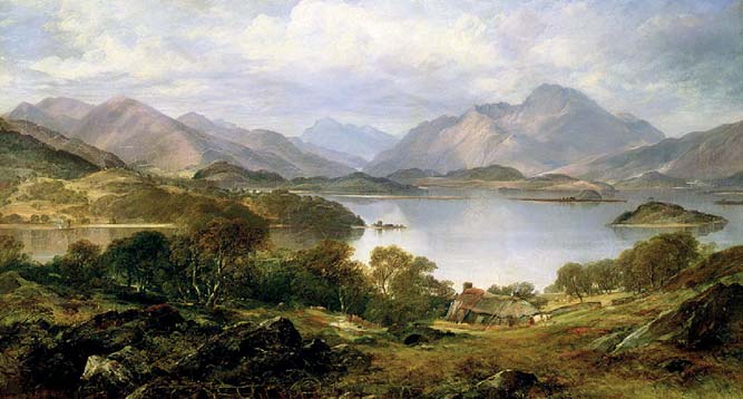 Гораціо МакКлаллах. Озеро Лох-Ломонд. 1861